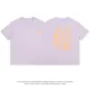 Camiseta Divertida Estampada de Verano 230g para Hombre Camiseta Básica Versátil Casual de Manga Corta Suelta Cuello Redondo para Hombre Mujer Ins