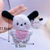 Boneca Pacha Cachorro de Pelúcia Fofa, Pingente de Bolsa de Pelúcia Feminino, Pingente de Acessório de Boneca Criativo para Fantasia DIY