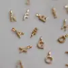 Banyan Tree Plata S925 Pareja DIY Lujo Ligero Collar 26 Letras Simple Nicho Mini Colgante Diamante Flash Cadena de Cuello