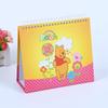 Calendario de escritorio creativo y lindo de 8 pulgadas con diseño de dibujos animados, para niños, DIY, película de impresión a color, calendario de espiral portátil, en stock, al por mayor