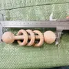 Sonajero de oso de haya DIY para bebé, mordedor para bebé, palo de molienda para bebé, pegamento para dientes