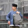 Mochila Casual Masculina de Grande Capacidade Cor Sólida Leve Bolsa para Ensino Fundamental Multifuncional Mochila para Esportes ao Ar Livre Viagem