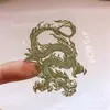 Motivos Culturales Budistas, Doce Animales del Zodiaco, Buda Protector, Calabaza Propicia, Bodhisattva Ksitigarbha, Pegatinas Metálicas para Teléfono Móvil