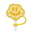 Novos acessórios para namoradas Tubo de sucção Manga Tampa de sucção Silicone Plugue de poeira Bonito Anime Party Straw Decoration Produtos transfronteiriços