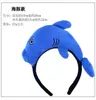 Diadema de Animal de Peluche de Dibujos Animados, Diadema de Dinosaurio Linda y Divertida, Accesorios para Actuaciones, Accesorio para el Cabello para Lavarse la Cara para Mujeres, Antideslizante