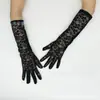 Guantes de Novia Protección Solar Encaje Extendido Boda Vestido de Novia Encaje Ropa Transfronteriza Accesorios Guantes