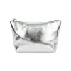 Bolsa de maquillaje minimalista brillante de exportación transfronteriza, ligera y fácil de llevar para viajar, neceser impermeable, bolso de mano de gran capacidad