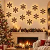 Trineo de Santa Cruzado con Renos Ornamento de Madera Navideño Iluminado F