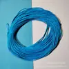 Cordón de cuero de piel de oveja al por mayor de 3 mm a 6 mm, cordón redondo de cuero, cordón de cuero PU sintético, cordón de cuero con núcleo recubierto para accesorios, cinturones, accesorios de bricolaje