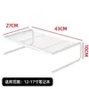 Soporte de Mesa Elevador para Computadora de Escritorio Estante Multifuncional para Teclado Base para Laptop de Gaming Soporte Colgante