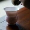 Jarra de Agua de Porcelana Jade de Esmalte Monocromático de Alta Temperatura para Uso Doméstico, Juego de Té Kung Fu, Tarro para Residuos de Té, Accesorios para Ceremonia del Té