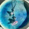 Llavero de Estrellas Lindo Todo Fósforo Vida Marina con Cuentas Colgante ccd Cadena Colgante Goo Ben Adornos Colgantes para Teléfono Móvil Ins