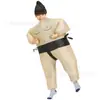 Disfraz de Halloween Transfronterizo Disfraz Divertido para Actuación Disfraz de Parodia Sumo Japonés Divertido Luchador Gordo Traje Inflable