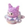 Acessórios de Avião Sanrio Eletrodepositados Desenho Animado Chaveiro de Resina 3D Pingente Brinquedo Fofo da Moda