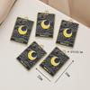 Accesorios de joyería DIY K oro tarot calavera egipcia de la muerte Sol Luna estrella gota de aceite aleación colgante colgante