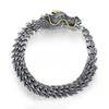 Xiangxu - Pulsera de dragón para hombre, estilo retro, agresivo, con quilla, viento frío, sensación avanzada, venta directa de fábrica