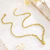 Colar Camadas Aço Inoxidável Lele Jewelry Pingente Coração Ouro Mini Coração Fofo Corrente Clavícula Corrente Moda