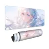 Alfombrilla Grande para Escritorio de Oficina Alfombrilla para Teclado de Computadora de Anime y Juegos Alfombrilla Personalizada para Escritorio de Dormitorio Alfombrilla de Ratón Gruesa Bidimensional
