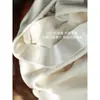 Saia de Lã Elegante para o Dia a Dia com Caimento Suave, Cintura Alta, Saia Midi Evasê Emagrecedora para Mulheres no Outono H083105