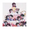 Suporte de acrílico personalizado para bolo, suporte de figuras em acrílico Q-version de anime, mercadoria de fã, personalização em massa com base nas imagens fornecidas
