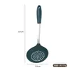 Espátula de silicone espessa anti-queimadura antiaderente para wok colher de sopa para mexer colher para mexer escorredor grande doméstico conjunto de espátulas para fritar utensílios de cozinha