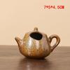 Vaso pequeno de cerâmica grés mini grama de cobre flor Zen casa ornamentos de mesa hidropônico cerâmica verde louça de flor criativa