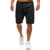 2026 Comercio Exterior Verano Pantalones Deportivos Ligeros para Hombre Shorts Casuales de 5 Puntos para Correr y Fitness Shorts de Playa de Color Sólido a la Moda