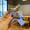 Pinza para el Cabello de Mariposa Bordada en Malla para Niñas, Lindo Estilo Vintage Clip para el Cabello de Celebridad de Internet, Par de Accesorios para el Flequillo de Bebé de Princesa