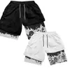2026 Amazon Shorts Casuais Masculinos de Verão Estampados Retos Resistentes ao Desgaste Diários Respiráveis Versáteis Shorts Atacado