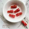 Retro Doméstico Dorado Pintado Checo Vidrio Perlas Redondo Pájaro Hecho a Mano Corazón Material Pulsera Cadena de Teléfono Móvil Joyería Accesorios
