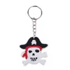 Chaveiro de Pirata Tesouro de Borracha Macia em PVC Decoração de Mochila Escolar Estilo Desenho Animado Frete Transfronteiriço Amazon Aliexpress Bandeira