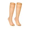 21 nuevas medias de seda cristalina color carne negra ultradelgadas transparentes antienganche par de calcetines altos hasta la rodilla al por mayor