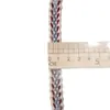 Venda direta da fábrica: Fita de gorgurão não elástica de três cores de 1,3 cm, estilo Chanel pequeno, acabamento para roupas e bagagens DIY, fita de algodão em cor contrastante