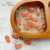Série rosa contas de vidro tcheco doméstico sino de pássaro pena feito à mão folhas ouro pulseira diy acessórios de material