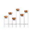 Viales Marrones de 5 ml del Fabricante en Stock, Botellas Transparentes con Tapa de Presión para Polvo Liofilizado, Botellas para Líquidos Esencia, Botellas para Cápsulas