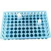 Estante para tubos de muestreo de detección de ácidos nucleicos 96 pocillos 48 pocillos 5 7 10 30ml estante para tubos de virus estante para tubos de muestra estante para tubos de ensayo