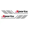 Pegatinas Personalizadas de Coches Deportivos de Venta Caliente Transfronterizas, Pegatinas de Modificación Deportiva, Calcomanías Reflectantes Super para Guardabarros de Coche