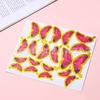 Ins Style Internet Celebridade Decoração Do Bolo Bonito Roxo Rosa Papel Borboleta Cartão Plug-in Deusa Sobremesa Mesa Vestir-se
