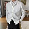2022 Nuevo Primavera suministro transfronterizo Amazon AliExpress casual europeo y americano para hombre botón cárdigan de punto