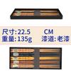 Palillos traje hogar una caja de cinco pares de palillos de madera traje palillos de madera vajilla palillos de madera vajilla japonesa palillos con cabeza de cobre
