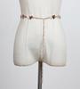 Corrente de cintura Camisa fina feminina, cinto decorativo justo na cintura, corrente de borla sexy, simples, combina com tudo, moda