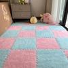 Alfombrillas de Piso Modernas y Simples con Empalme, Alfombrillas Creativas de Combinación Libre Antideslizantes y Resistentes a Manchas, Alfombrillas Fáciles de Cuidar para Gateo de Bebés junto a la Cama del Hogar