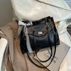 Bolso cruzado de alta gama para mujer, de gran capacidad, estilo informal, para primavera y verano 2025.