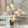 Flores Artificiais de Íris Simuladas de 3 Cabeças para Buquês de Casamento, Flores Artesanais de Alto Padrão para Paisagismo de Salão de Casamento, Parede de Flores DIY, Arranjos de Chão