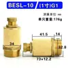 Silenciador neumático de estrangulamiento BESL-01020304 silenciador de cobre limitación de flujo de escape y reducción de sonido reducción de ruido