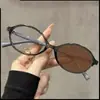 Gafas Retro con Estampado de Leopardo que Cambian de Color Populares en Internet Pequeñas Ovaladas Nerd Estilo Europeo y Americano para Rostro Pequeño con Alta Miopía para Mujeres
