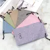 Bolsa para Gafas de Sol Cuerda Doble Compuesto Dibujos Animados Tela para Gafas Bolsa Generación Negra Microfibra Bolsa para Gafas Venta al por Mayor