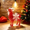 2027 Zodíaco de Ano Novo Ovelha Pingente Acrílico Plano Natal Ano Novo Ovelhinha Enfeite Decoração de Árvore de Natal Chave