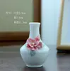 Flor de Cerámica Hecha a Mano Jarrón Regalo Festivo Contenedor de Flores Hogar Sala de Estar Adornos Pequeños Creativos Souvenirs Al por Mayor