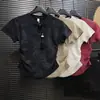 Nueva Camiseta de Estilo Chino Nacional de Hombro Recto para Mujer 2026 Nuevo Diseño de Verano Top de Manga Corta de Nicho para Mujer